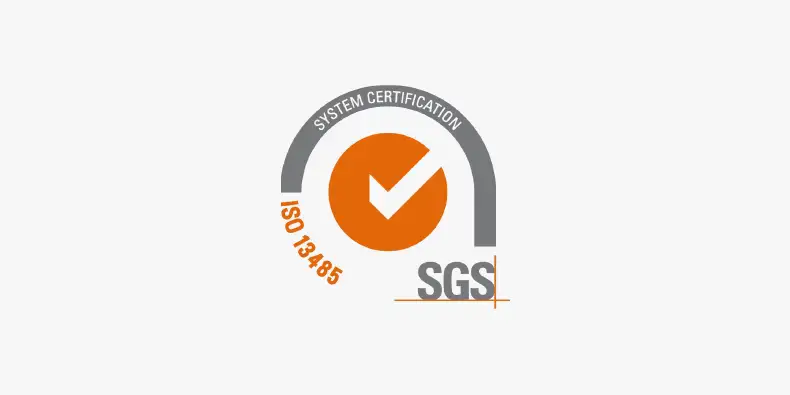 ISO 13485 certification symbol